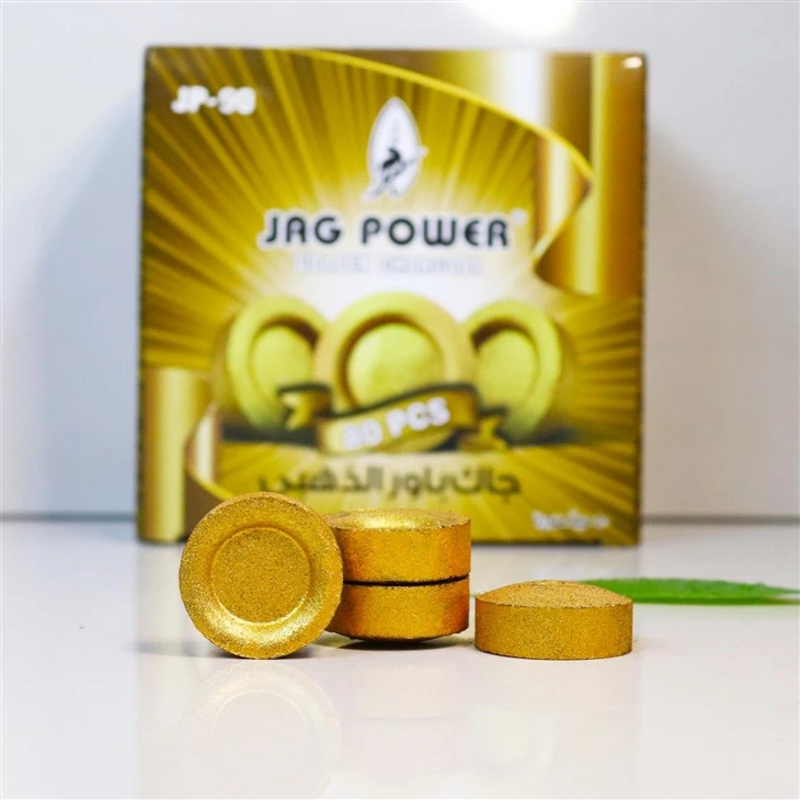 Injam tat-tuffieħ naturali Hookah Faħam Shisha Faħam